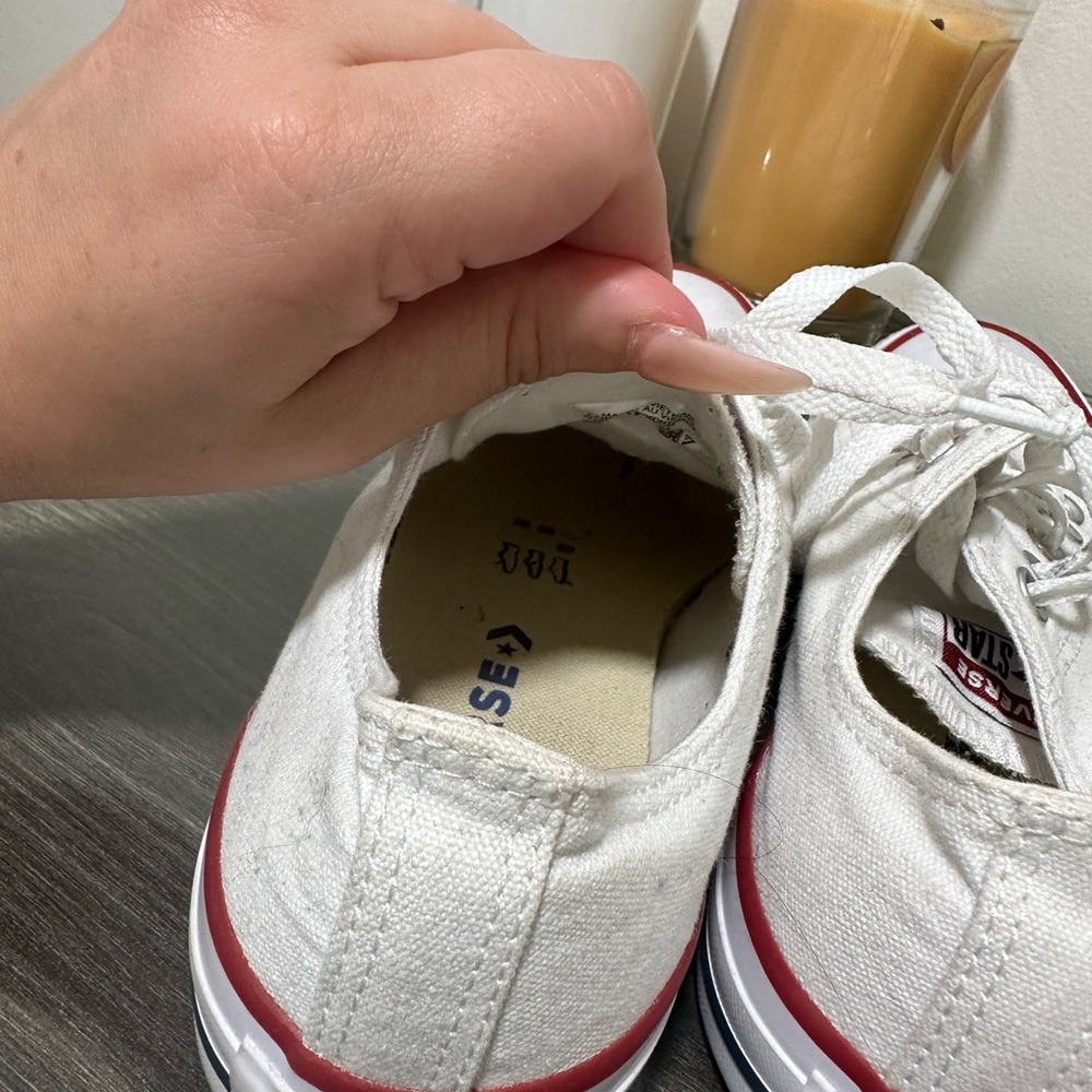 White Converse - image 4